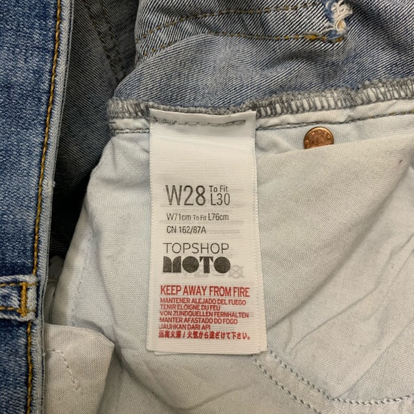 TOPSHOP MOTO | Jamie Ripped Skinny Jeans - Picture 5 of 9